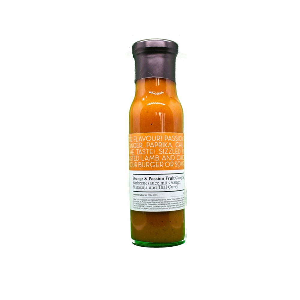 Orange & Passion Fruit Curry Sauce  240 ml