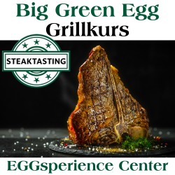 Big Green Egg Grillkurs Steaktasting mit T-Bone Steak